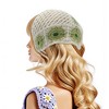 Unique Bargains Knitted Triangle Bandana Beige 2Pcs - 2 of 4