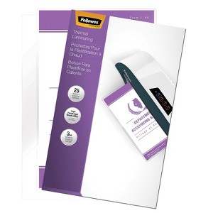Fellowes Thermal Pouches Legal 25/Pack (52006) 719642 - 1 of 3