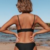 Women's Swimsuit Ribbed Triangle Bikini Top -Cupshe - 4 of 4