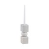 Marble Stone Taper Holder with Geometric Contemporary Design - 2 of 4