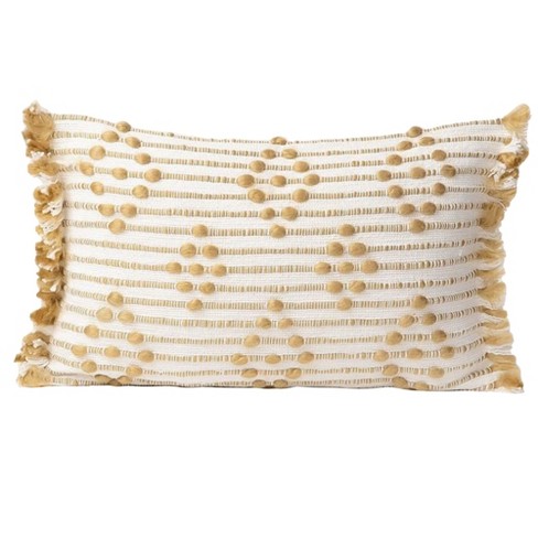 Feather-Down Throw Pillow Insert 12x18