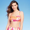 Women's Abstract Print Bikini Top - Kona Sol™ Multi - image 3 of 4