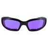 Global Vision Eyewear Chicago Safety Motorcycle Glasses with Purple Lenses - 2 of 4