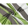 Allegra K Women's Stripe Print Square Scarves Head Scarf Neckerchief - 4 of 4