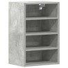 CLIHOME Open 4-Tier Storage Wall Kitchen Storage Cabinet for Modern Living Spaces - 3 of 4