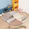 VisioGear 6 in 1 Soft Climb and Crawl Foam Playset , Soft Kids Crawling and Climbing Indoor Active Play Structure, Colorful, 15.7"*15.7"*7.8" - 2 of 4