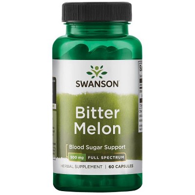 Swanson Herbal Supplements Full Spectrum Bitter Melon 500 mg Capsule 60ct.