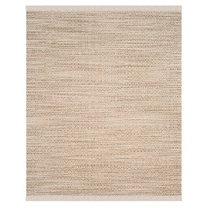 Beige/Ivory Solid Tufted Area Rug 6