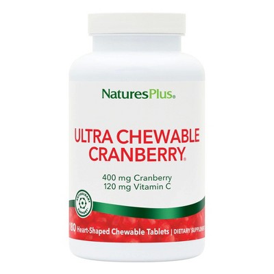 Ultra Chewable Cranberry by Nature's Plus  -  180 Chewable