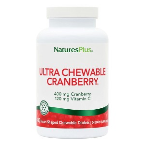 Ultra Chewable Cranberry by Nature's Plus  -  180 Chewable - 1 of 3