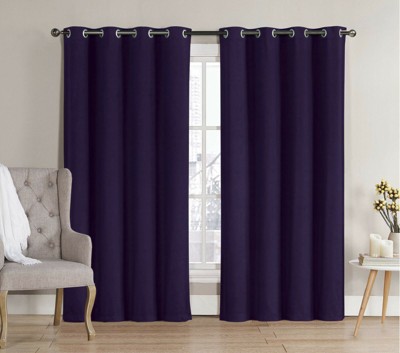 GoodGram 2 Pack Hotel Thermal Grommet 100% Blackout Window Curtain Panels