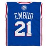Sleep Squad Philadelphia 76ers Joel Embiid 60 x 80 Raschel Plush Blanket - 2 of 4