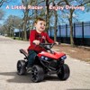 Kids Electric ATV, 6V Battery Powered 4 Wheeler, 1.8 MPH Safe Speed, Music, Easy Controls, Durable Outdoor Ride On Toy - 4 of 4
