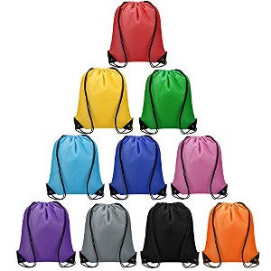 Generic 10 Pcs Drawstring Bags Bulk - Drawstring Backpack Draw String - 1 of 4