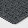 Washable Solid Machine Tufted Rug - Threshold™ - image 2 of 3