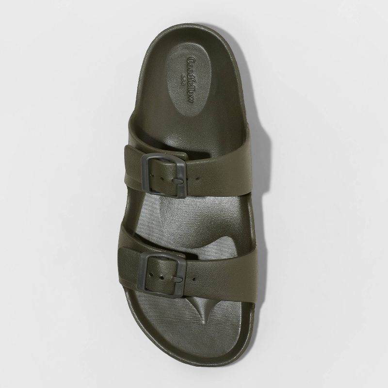 Men's Carson Two Band Slide Sandals - Goodfellow & Co™, 4 of 5