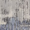 Nourison Grand Expressions GNE04 Indoor only Area Rug - Blue Grey 2'2" x 7'6" - 3 of 4