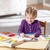 Melissa & Doug Pattern Blocks and Boards - Classic Toy With 120 Solid Wood Shapes and 5 Double-Sided Panels - image 4 of 4