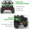 24V Electric Ride on Dump Truck for Kids,2-Seater 4WD Remote Control Car with Electric Dump Bed & Shove - 4 of 4