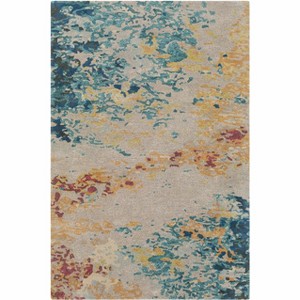 Hauteloom Bualan Stone Pattern Wool Blend Rug - 1 of 4