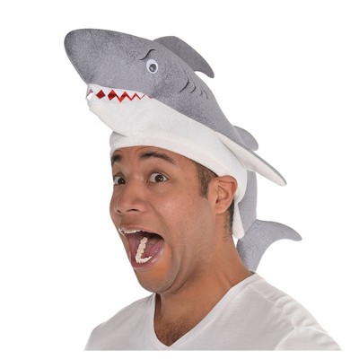  Shark Hat Deluxe Halloween Costume Headwear 