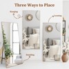 Garvee Full Length Mirror 71 * 31, Oversized Full-Body Hanging or Leaning Rectangle Mirror for Bedroom, Living/Dressing Room, Gym - 3 of 4