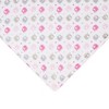 Everyday Kids Newborn Swaddle Blanket – Plush Faux Fur Swaddle Sack with Soft Fleece Lining – 0–3 Month- Pink Elephant - 3 of 3