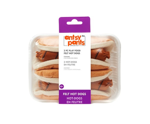 Antsy Pants Play Food Felt - Hot Dog