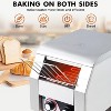 Commercial Toaster Conveyor - 150 Slices/Hour Heavy Duty Stainless Steel Commercial Conveyor Toaster - 4 of 4
