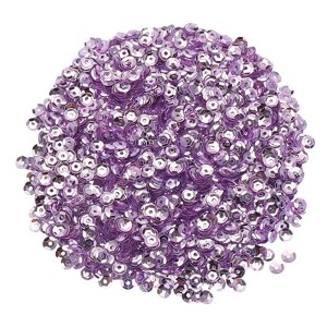Unique Bargains Loose Shine Smooth DIY Crafts Sewing Cup Iridescent Sequins 3000 Pcs - 1 of 4