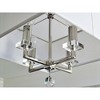 Crystorama Lighting Paxton 4 - Light Chandelier in  Polished Nickel - 4 of 4