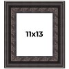 PosterPalooza | Photo Size 3.5" Wide Ornate Black Frame - UV Acrylic, Foam Board Backing, Hanging Hardware - 2 of 4
