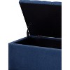 NicBex Rectangular Polyester Storage Ottoman Bench,Upholstered Storage Ottoman with Tufted Top,Modern Storage Bench for Living Room,Bedroom - 4 of 4