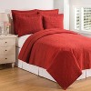 C&F Home 20" x 26" Paprika Matelasse Cotton Standard Sham - Machine Washable - 2 of 4