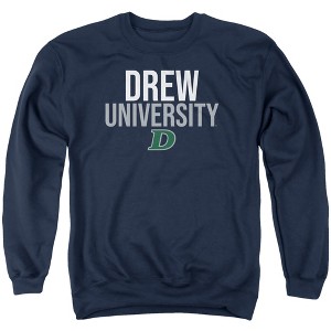 Drew University Official Stacked Adult Crewneck Sweatshirt - 1 of 4