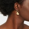 Bijoux Sport by Luv Aj MLB Gold Logo Heart Hoop Earrings - 3 of 3