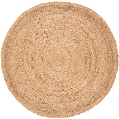 Natural Fiber Nfb310 Hand Woven Area Rug - Natural - 3' Round ...