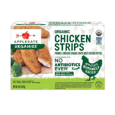 Applegate Organics Chicken Strips - Frozen - 8oz