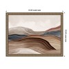 Amanti Art Silent Grand Canyon by Luna Mavis Wood Framed Wall Art Print - 3 of 4