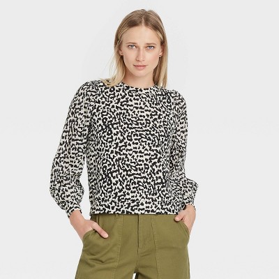 What Wear™ Cream Leopard Print Xl 