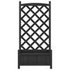 vidaXL White Iron 4-Floor Flower Stand with Wheels, Durable Plant Rack with Strong Frame and Versatile Storage Shelf, 17.3"x9.1"x31.5" - 4 of 4