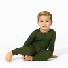 Bellabu Bear Baby Evergreen Bamboo Convertible Footie - 3 of 4