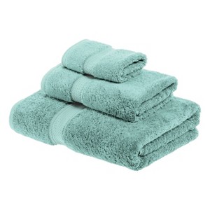 Luxury Cotton Heavyweight Ultra-Plush 3 Piece Towel Set by Blue Nile Mills - 1 of 4