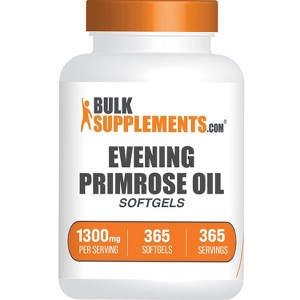 BulkSupplements Evening Primrose Oil Softgels - 1 of 4