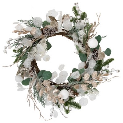 Frosted Sage Pinecone Garland