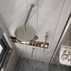 CLIHOME 10-Inch Three-function Wall Mount Round Shower System Set With Bathtub Spout - 4 of 4