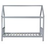 CAVINAS Twin Size House Shaped Bed Modern Wooden Bed Frame with Headboard and Footboard for Bedroom - 3 of 4