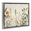 Stupell Industries Shades Of Yellow Flowers Floating Frame Canvas Art - 2 of 4