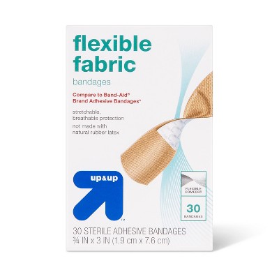 Flexible Fabric Bandages - 30ct - up & up™