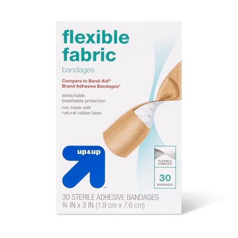 Band-Aid Brand Sterile Flexible Fabric Adhesive Bandages - Comfortable  Protection for Minor Cuts & Scrapes - 100 ct